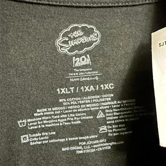 Bart Simpson El Barto Graphic Tee NWT - Picture 5 of 5